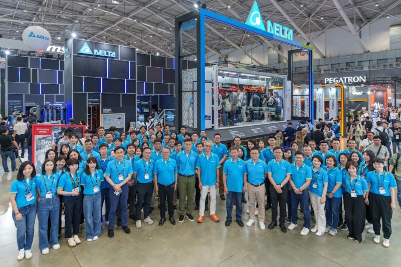 台达 COMPUTEX 实力展现,力推 800V HVDC 架构和 AI 货柜型资料中心方案